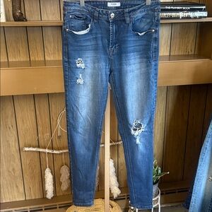 Kensie Jeans Skinny Distressed